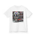 Load image into Gallery viewer, Robbie Farr Retro Helmet Kids Heavy Cotton™ Tee