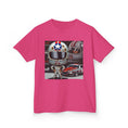 Load image into Gallery viewer, Robbie Farr Retro Helmet Kids Heavy Cotton™ Tee