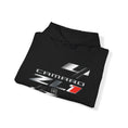 Load image into Gallery viewer, Bathurst Hoodie Sale - Camaro ZL1 Racing Flag Logo Fleece Hoodie - XL ONLY