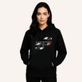 Load image into Gallery viewer, Bathurst Hoodie Sale - Camaro ZL1 Racing Flag Logo Fleece Hoodie - XL ONLY