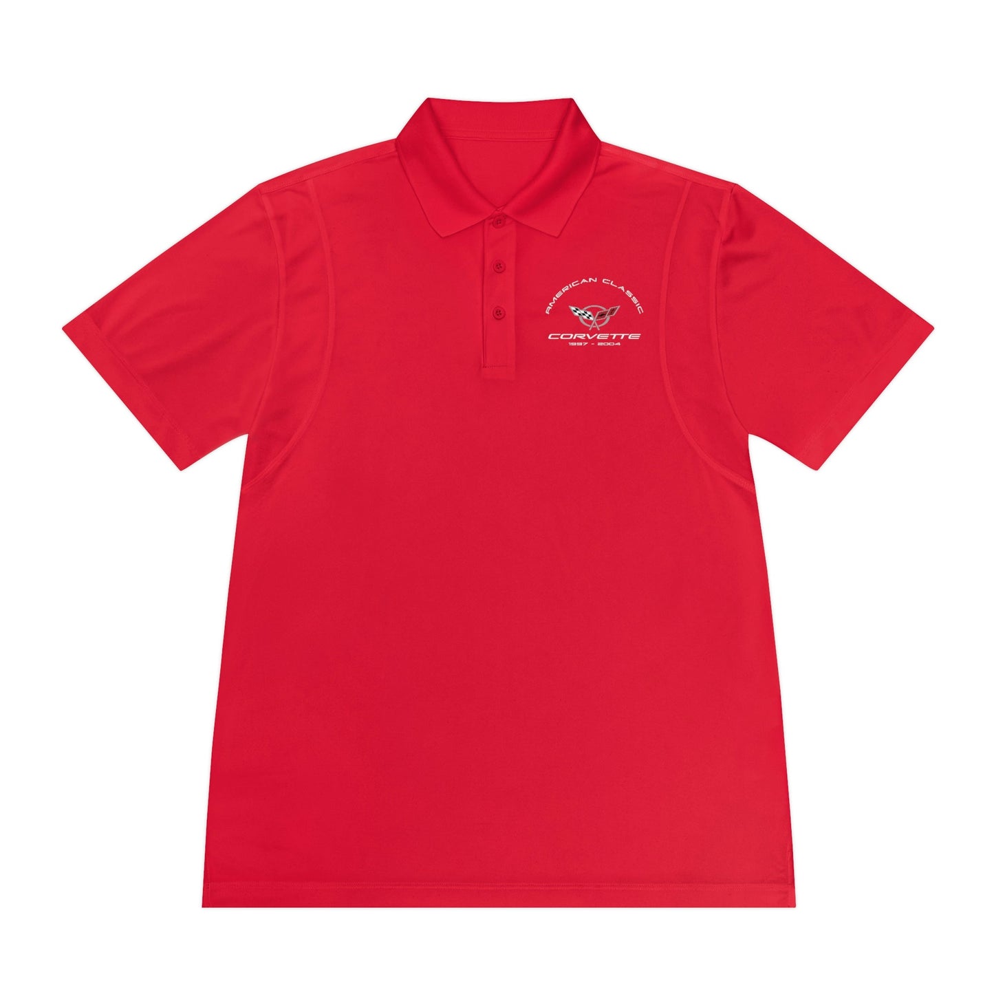 C5 Corvette Men's Sport Polo Shirt, perfect when performance and style is part of the day