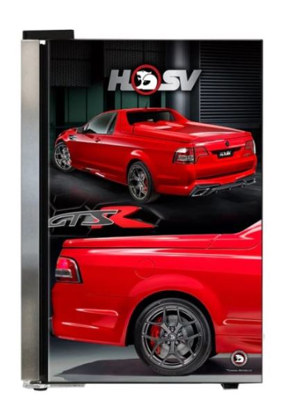 Holden HSV GTSR Maloo Branded 70 Litre Light Up Bar Fridge - Add Your Own Number Plate - FREE SHIPPING IN AUSTRALIA