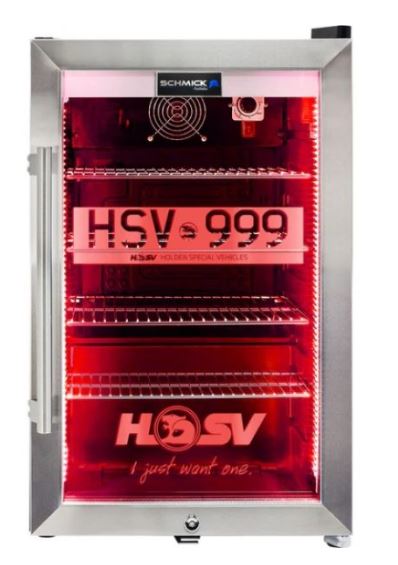 Holden HSV GTSR Maloo Branded 70 Litre Light Up Bar Fridge - Add Your Own Number Plate - FREE SHIPPING IN AUSTRALIA