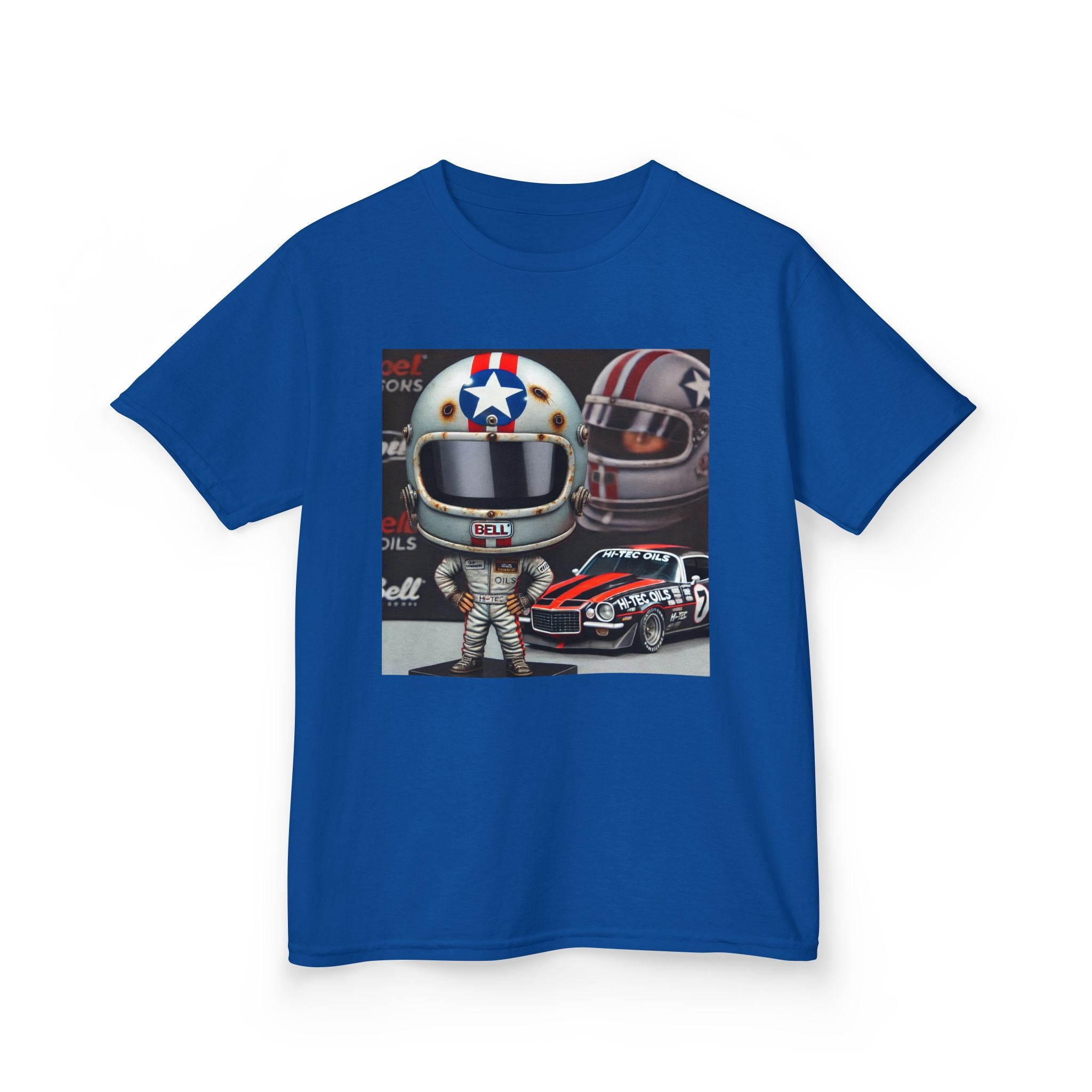 Robbie Farr Retro Helmet Kids Heavy Cotton™ Tee