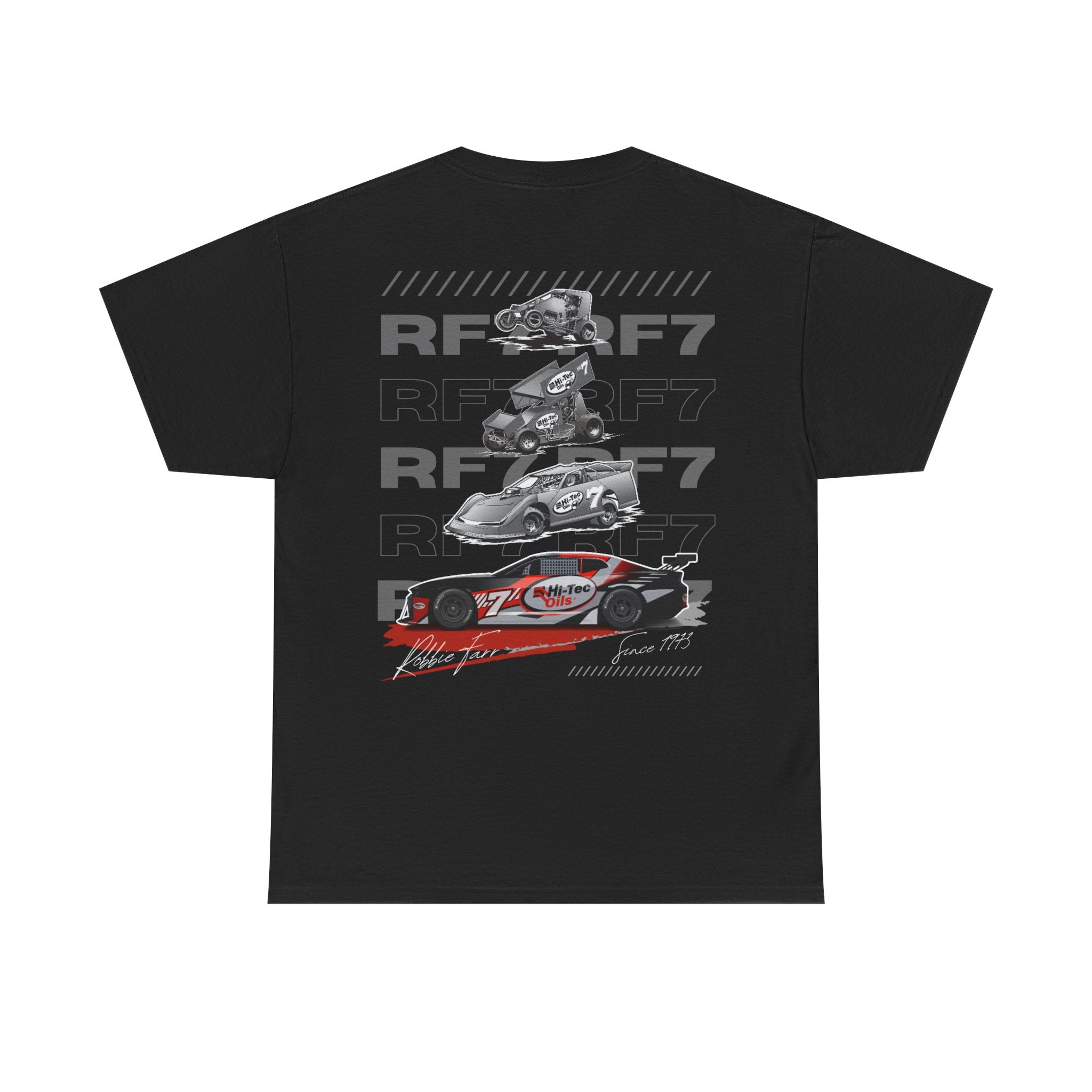 Robbie Farr - Speedcar, Sprintcar, Late Model and TA2 - Unisex Heavy Cotton Tee