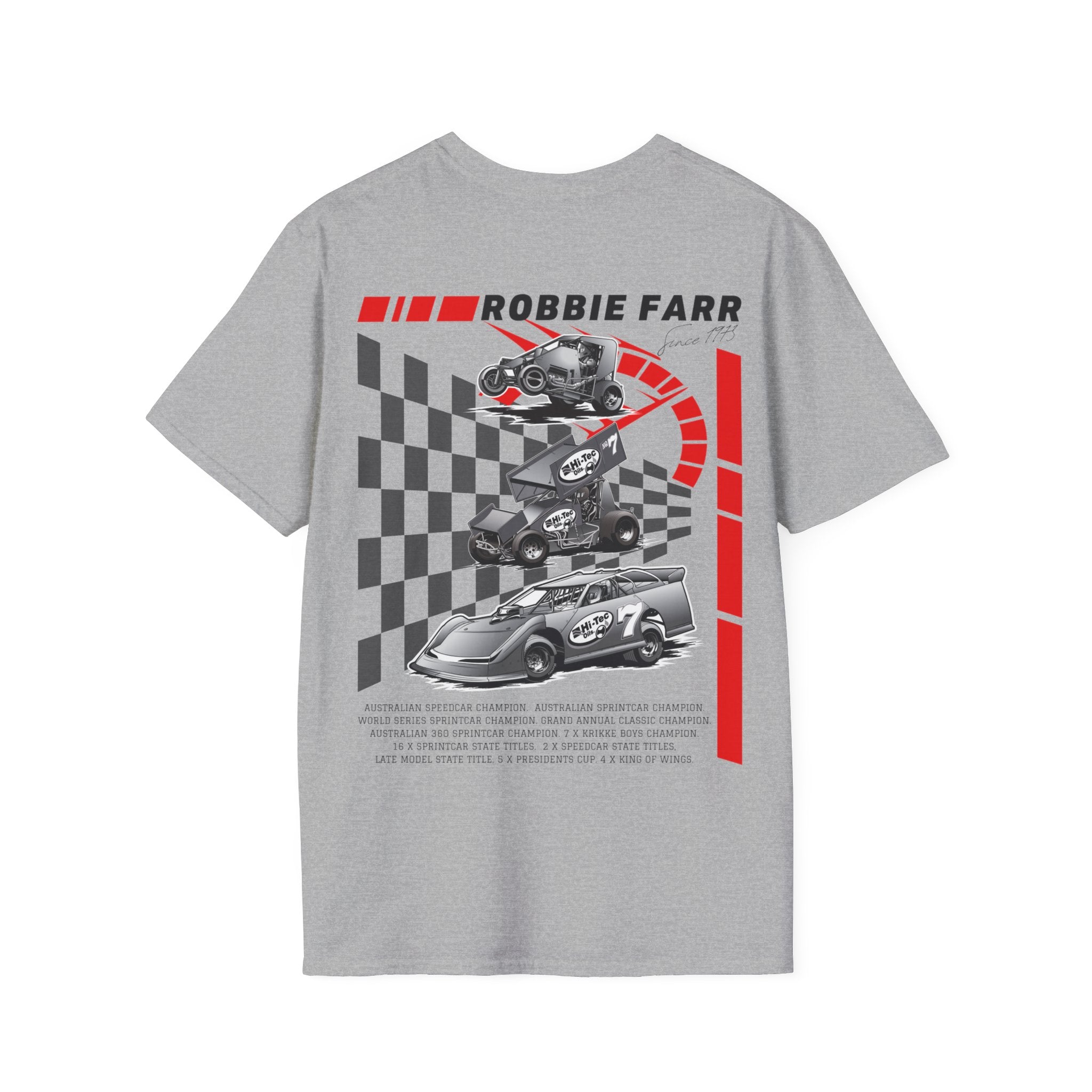 Robbie Farr Speedway History T-Shirt (Limited Edition)