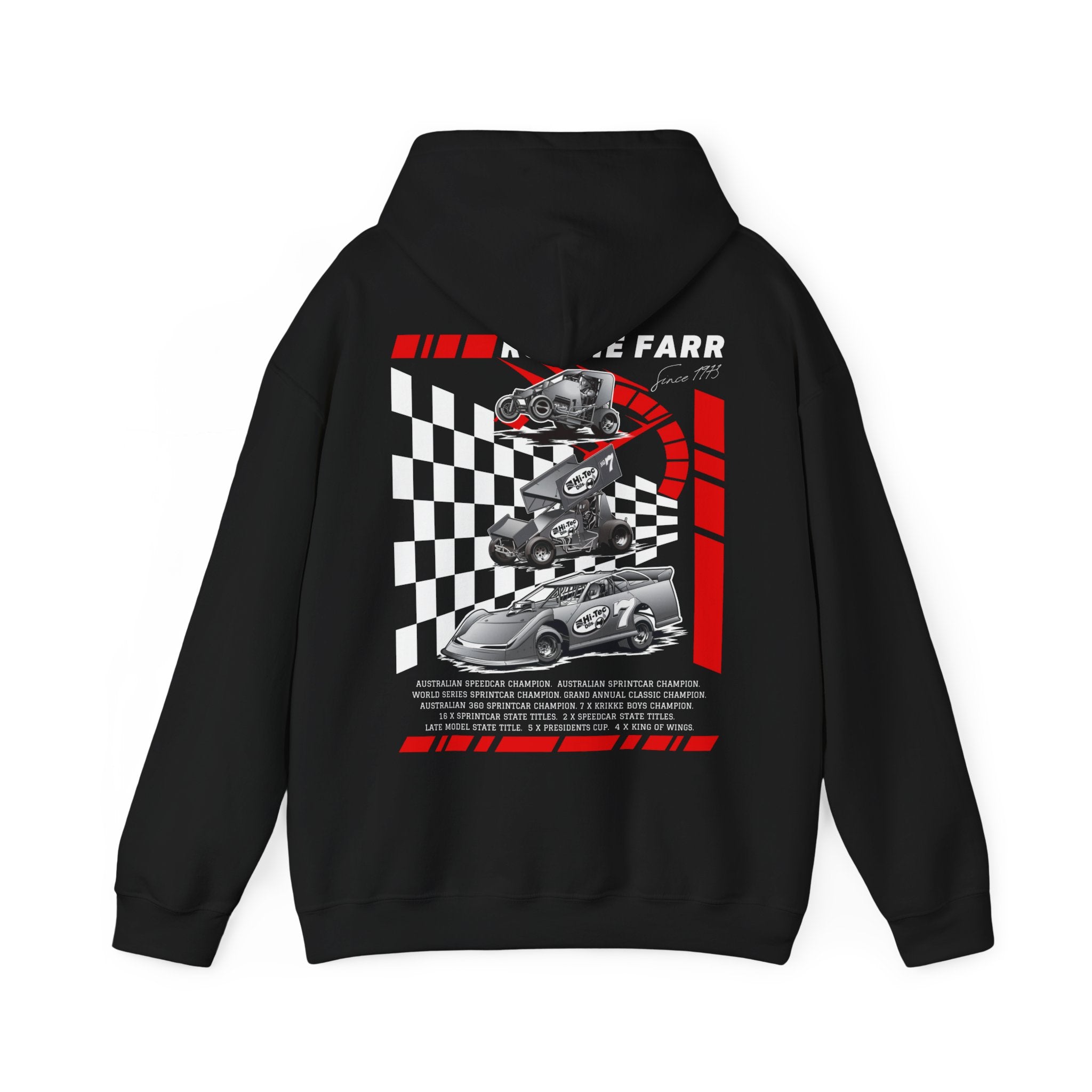 Robbie Farr Speedway History Hoodie