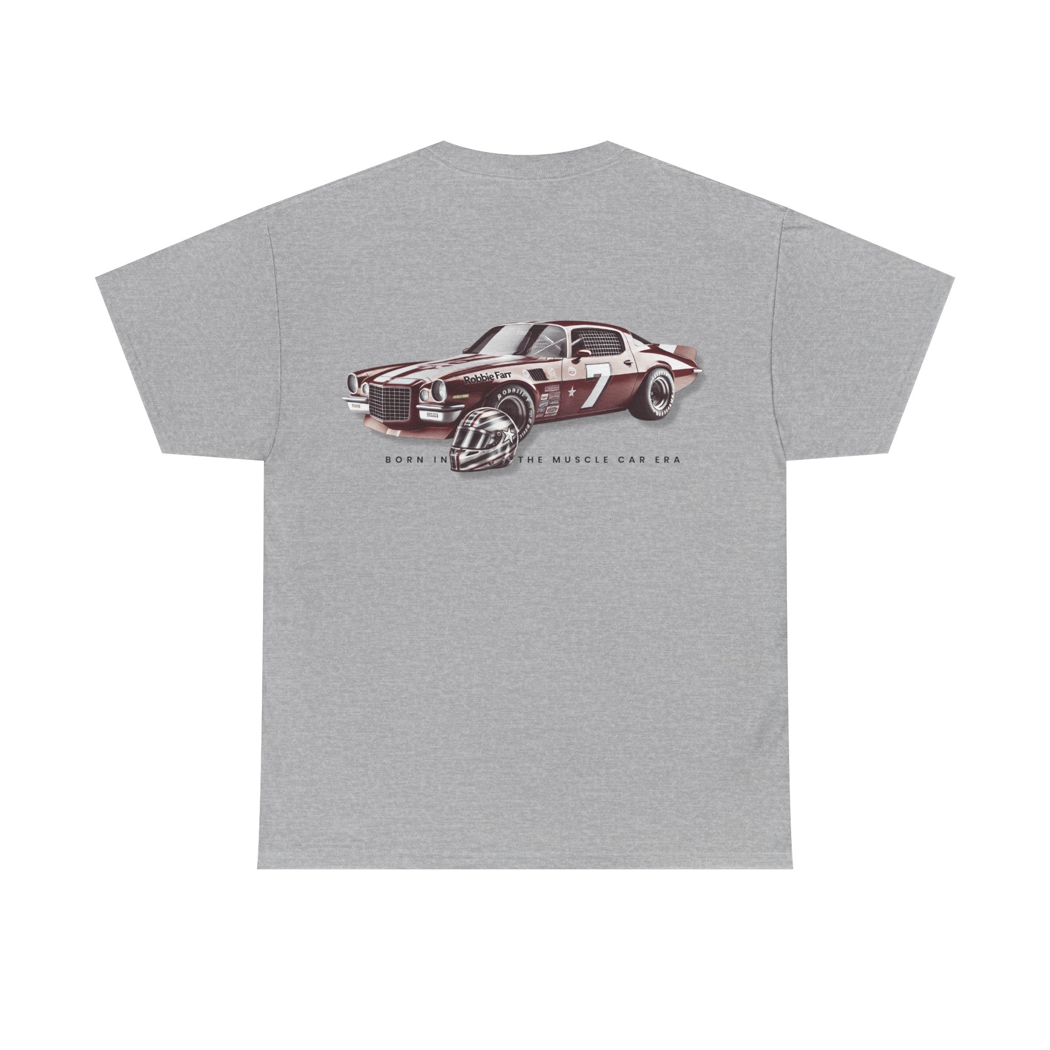 Born In the Muscle Car Era - 73 Camaro - Robbie Farr Shirt available in 3 colors