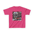 Load image into Gallery viewer, Robbie Farr Retro Helmet Kids Heavy Cotton™ Tee
