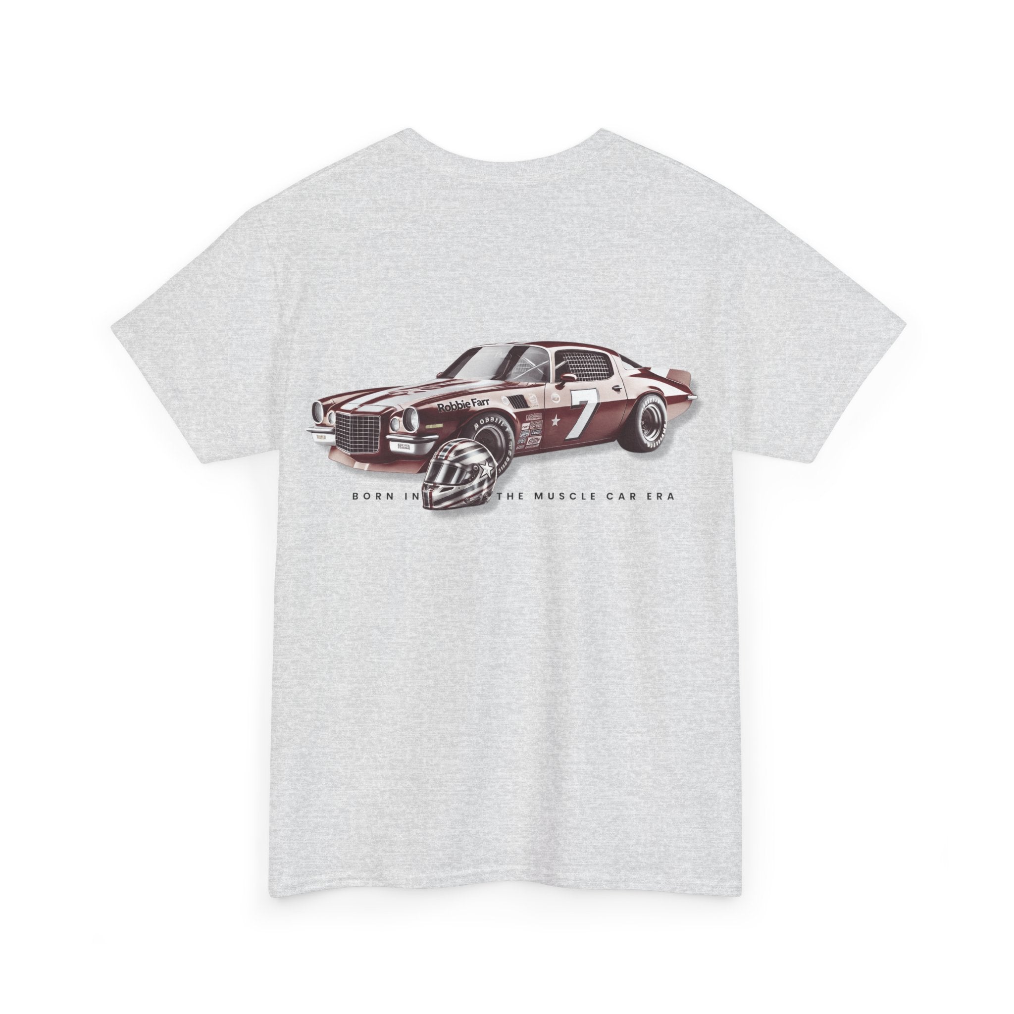 Born In the Muscle Car Era - 73 Camaro - Robbie Farr Shirt available in 3 colors