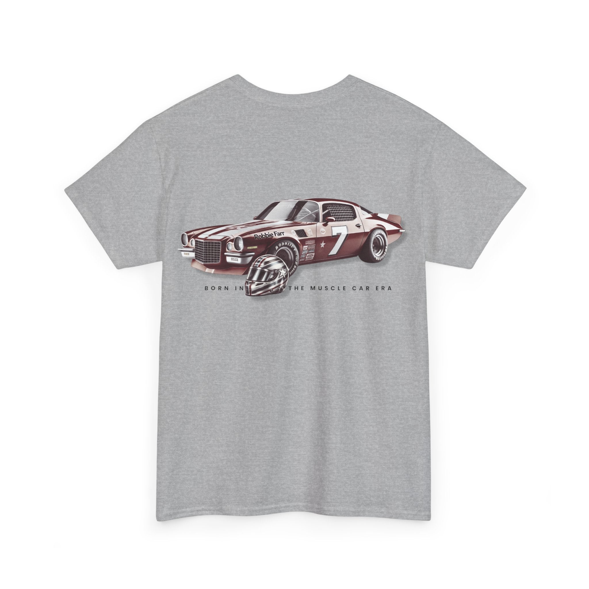 Born In the Muscle Car Era - 73 Camaro - Robbie Farr Shirt available in 3 colors