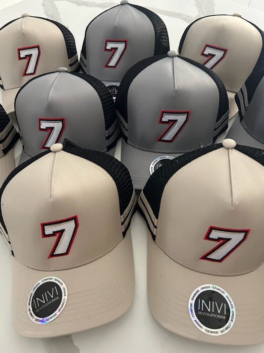 #7 Robbie Farr Motorsport Trucker - Beige - SOLD OUT