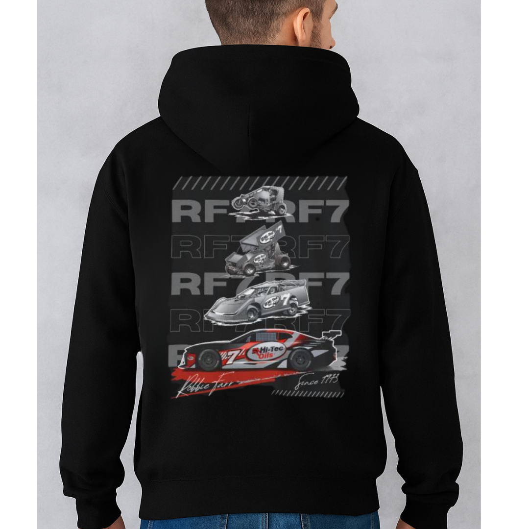 Robbie Farr Speedcar, Sprintcar, Late and Camaro Hoodie
