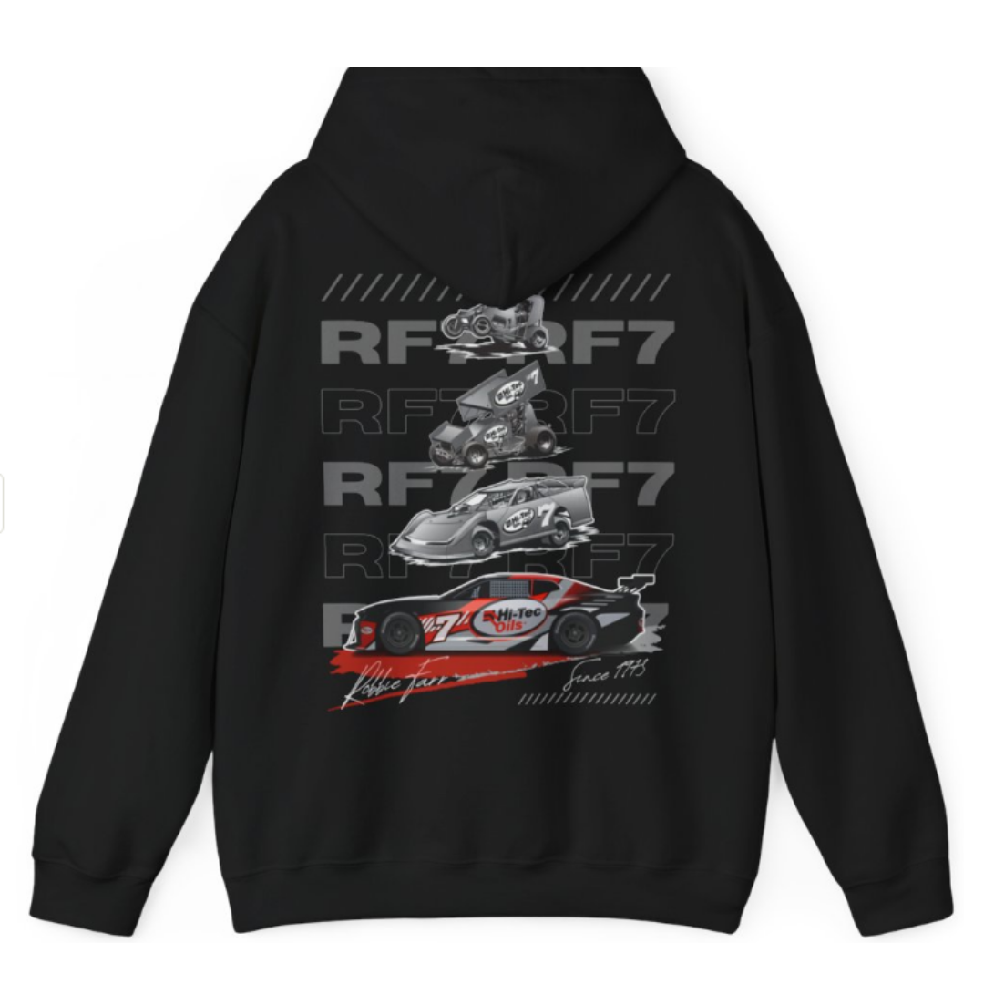 Robbie Farr Speedcar, Sprintcar, Late and Camaro Hoodie
