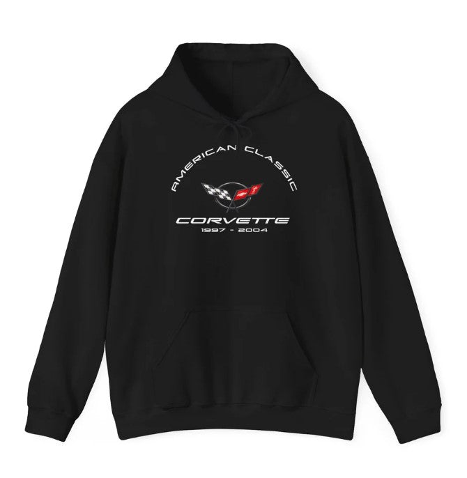 C5 Corvette Heavy Blend Hooded Sweatshirt