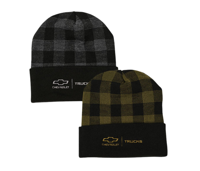 Chevrolet Trucks Plaid Beanie