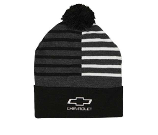 Chevrolet Bowtie Half Color Beanie