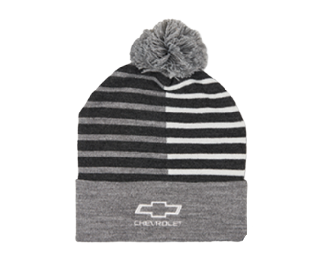Chevrolet Bowtie Half Color Beanie