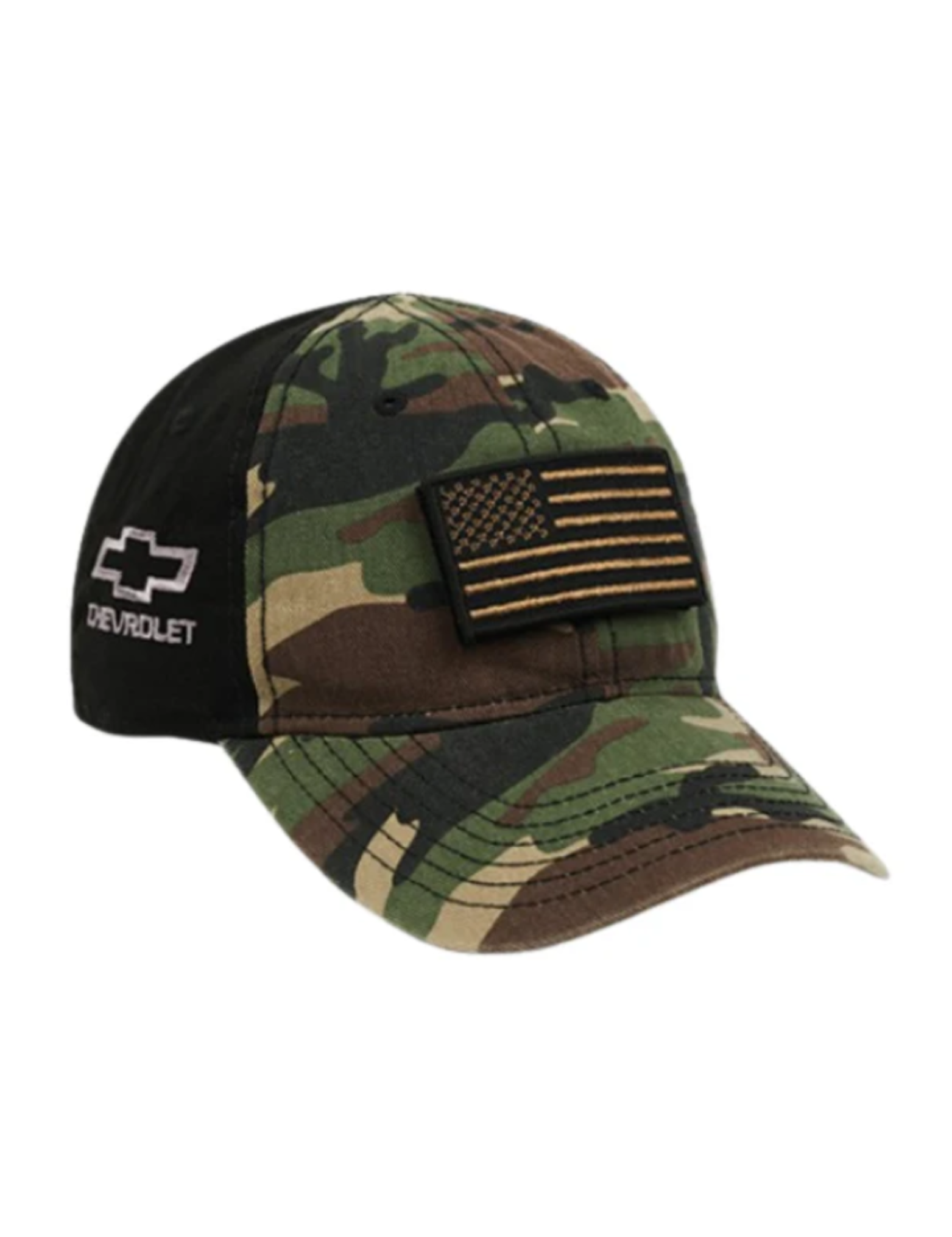 Chevrolet Bowtie Tactical Cap with Flag Patch