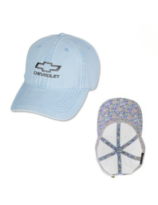 LADIES CHEVY BOWTIE PONYTAIL CAP