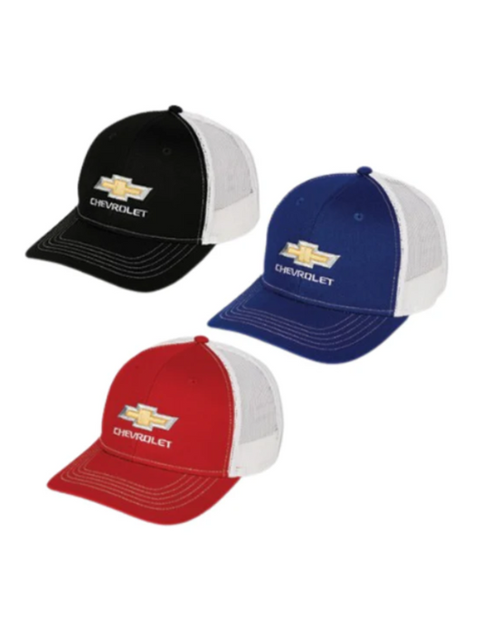 Chevrolet Gold Bowtie Youth Trucker Cap - FREE SHIPPING