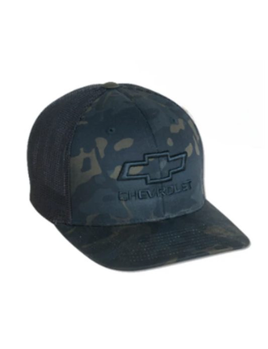 Chevrolet Bowtie Multicam Retro Trucker Cap
