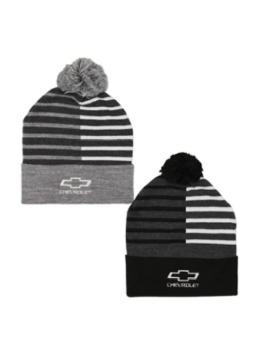 Chevrolet Bowtie Half Color Beanie