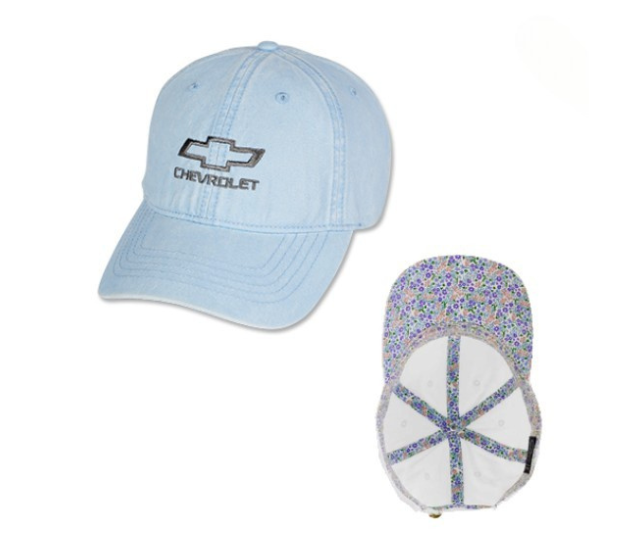 LADIES CHEVY BOWTIE PONYTAIL CAP
