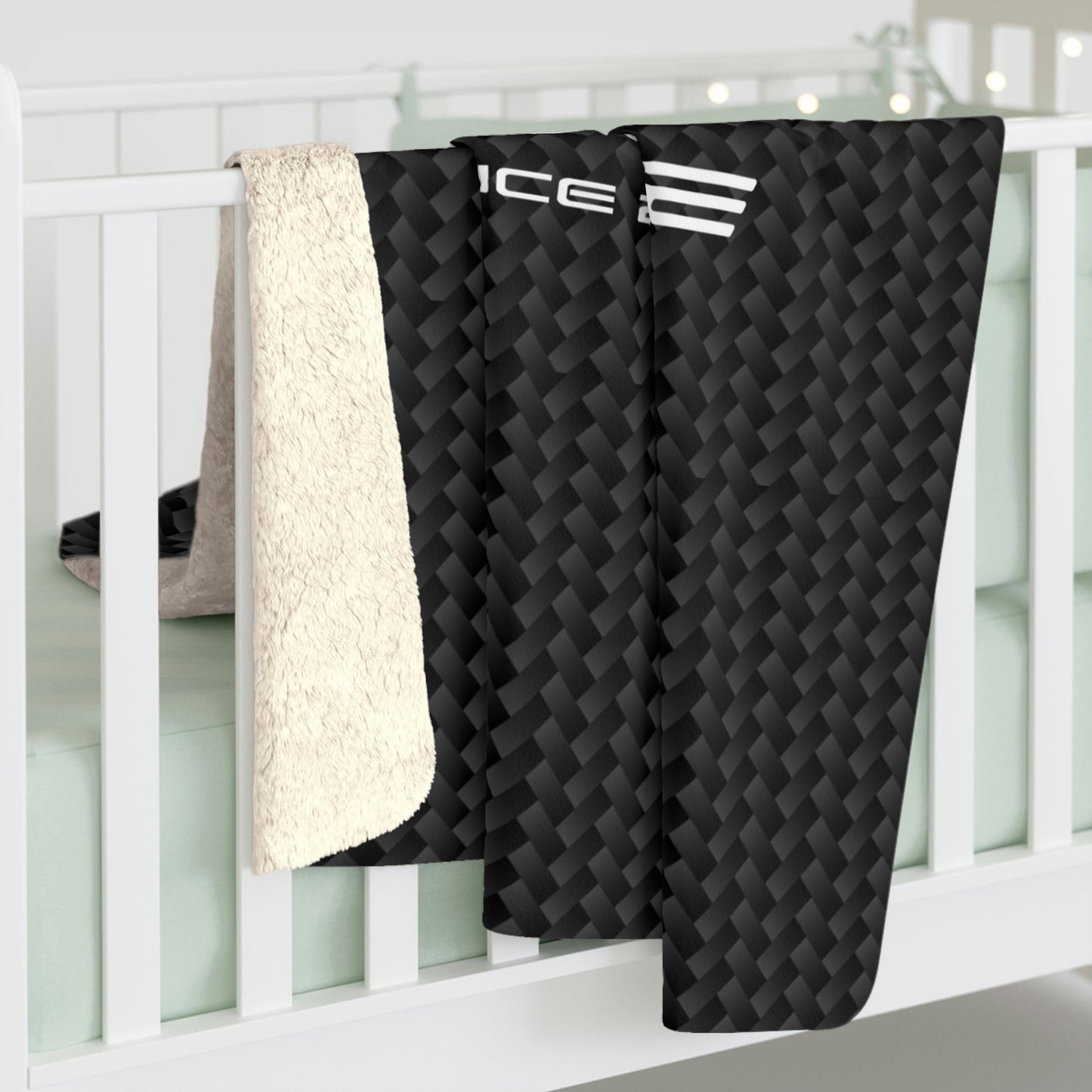 C6 Corvette carbon Sherpa Fleece Blanket- FREE SHIPPING