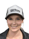 Load image into Gallery viewer, SEVEN Robbie Farr Motorsport Trucker - Cool Grey/Black
