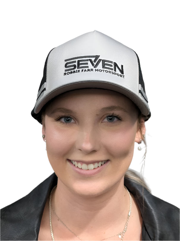 SEVEN Robbie Farr Motorsport Trucker - Cool Grey/Black