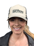 Load image into Gallery viewer, SEVEN Robbie Farr Motorsport Trucker - Beige/Black
